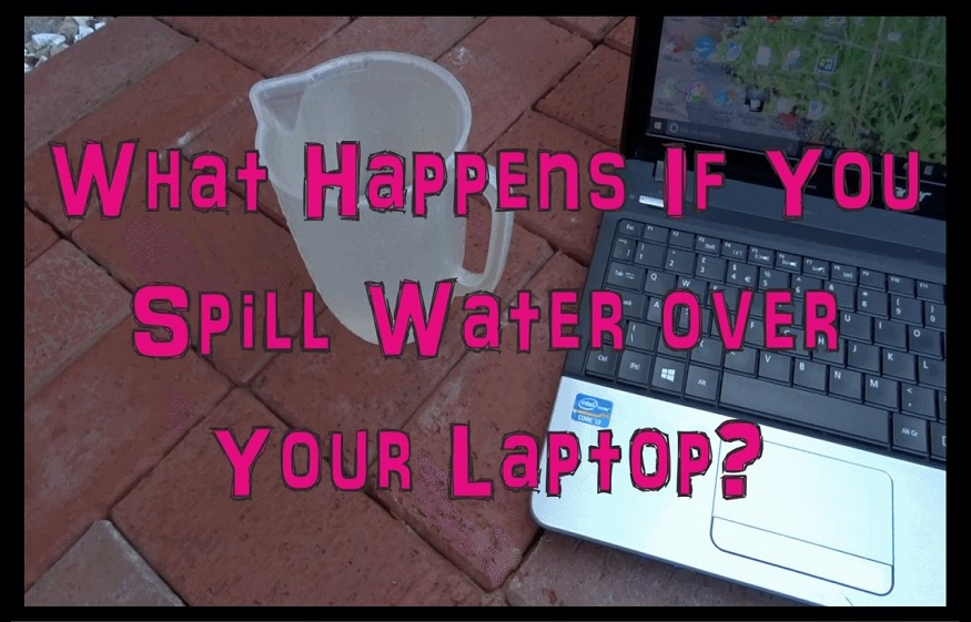 Laptop After a Spill