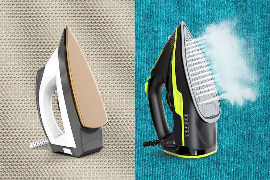 Steam Iron vs Dry Iron